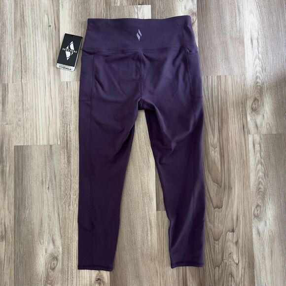 Skechers Women's GoFlex GoWalk High Waisted 7/8 Legging Purple Medium - Picture 5 of 8